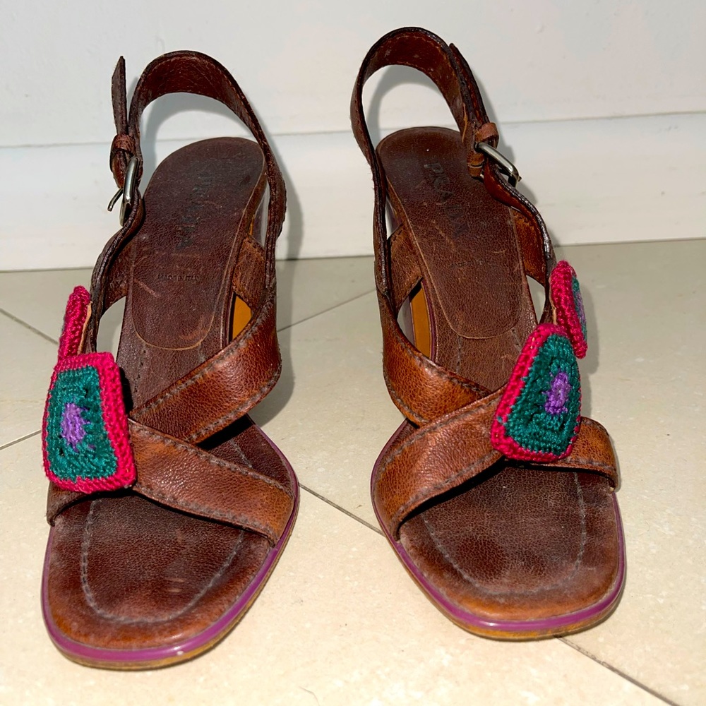 Prada Vintage heeled sandals